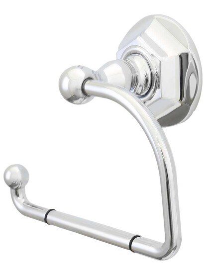 Edwardian Swinging Toilet Paper Holder in Polished Chrome.